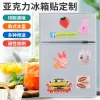 Customized photos of acrylic refrigerator stickers, three-dimensional magnetic pendants, diy customization, personalized and creative magnetic stickers, logos Application Scenario